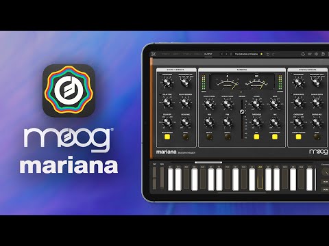 Intro to Moog's NEW Mariana Bass Synthesizer App!