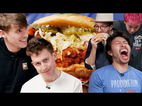 We Tried Increasingly Spicy Chicken Sandwiches (Feat. Korean Englishman)