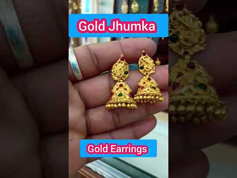 #goldjhumka #earrings #goldearrings #goldjhumkadesign #goldearringdesigns #shorts #jhumka