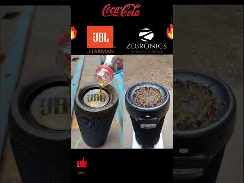 JBL Speaker Zebronics Bassboosted Coca-Cola Test @Novel IT #shortvideo#shorts #shortsfeed