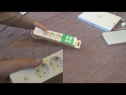 Schneider Electric 5-Slot Extension Cord ST9451W Unboxing and Test