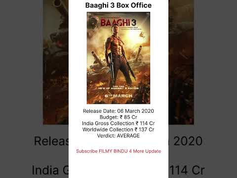 Baaghi 3 Box office Collection Verdict Worldwide budget Release Date #Baaghi3 #shradhha #tigershroff