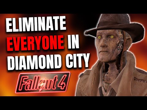 Fallout 4 - What Happens If You Kill EVERYONE in Diamond City?