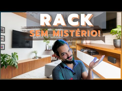 como escolher o RACK da sua sala de TV