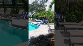 Resort Style Pool! EMPTY!!🌴💕#pool #resort #pool #viralvideo