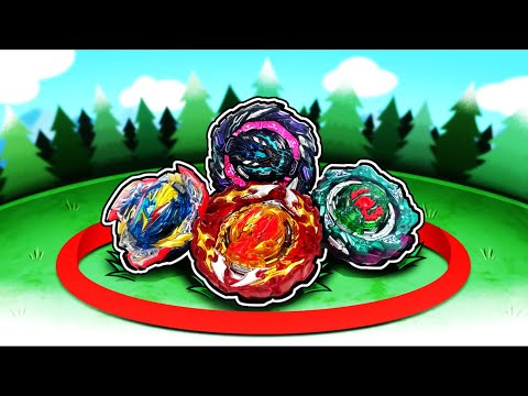 Any Beyblade You Fit In The Circle YOU KEEP!!