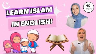 Learn Islam for Babies & Toddlers | Sharing, Being Kind, Eid | Islamic Cartoon | Islam for Kids