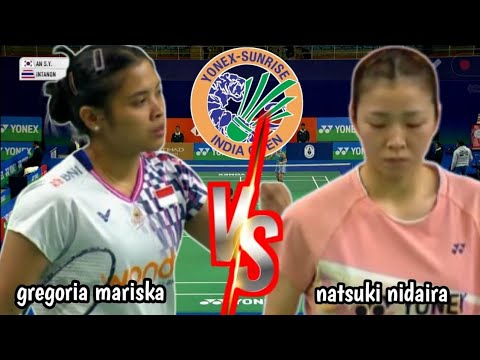 Round of 16 : gregoria m tunjung [INA] VS natsuki nidaira [JPN] | ws |  india open 2025