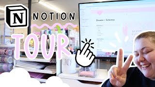 Beginner Friendly Notion Tour ✿ Small Business, Content, + Lifestyle Planning and Organization