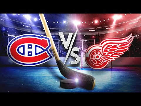 LIVE | Red Wings vs Canadiens | NHL