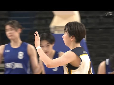 【インターハイバスケ2024】女子準決勝│京都精華学園 2015年以来のベスト4進出を果たした昭和学院を下し3連覇に向け決勝へ！【インターハイ2024】京都精華学園(京都) vs 昭和学院(千葉)