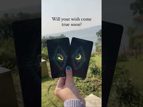 Tarot Reading: will your wish come true soon? ⭐️ #tarot #tarotreading #youtubeshorts #shorts