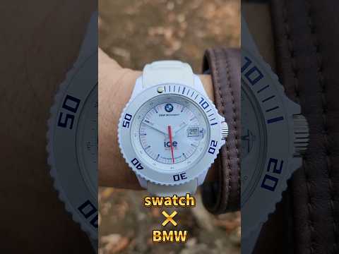 腕時計を紹介していきます (swatch❌BMW)