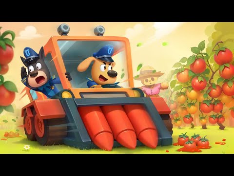 Police Farm Adventure | Safety Rules for Kids | Sheriff Labrador | Kids Cartoon | BabyBus TV