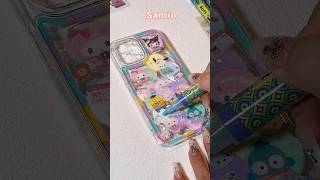 Make Sanrio stickers iPhone case #sanrio  #sticker  #phonecase  #diyphonecase