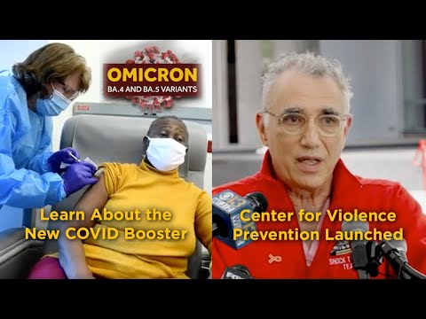 New COVID Booster & Center for Violence Prevention Launched-Front Line News September 9, 2022