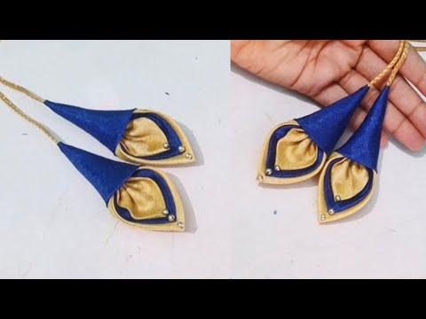 Easy and Beautiful Blouse Latkan Making at Home / Latkan Banane Ka Tarika / New Latkan Design