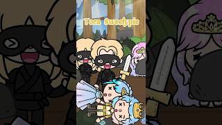 A royal quarrel resulted in the death of the prince and princess, but.. #tocaboca #tocalife #shorts