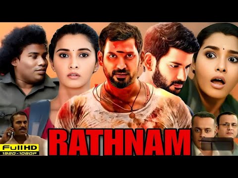 Rathnam Full Movie Hindi Dubbed 2024 | Vishal, Murali Sharma, Priya Bhavani Shankar, Review & Facts