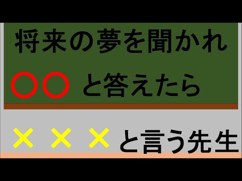 こんな先生嫌だ　作文書いた 　ドットモーションマジック