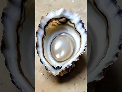 Nature's exquisite defense:the beauty of pearls!🌊🐚#PearlFormation#OysterDefense#NaturalBeauty