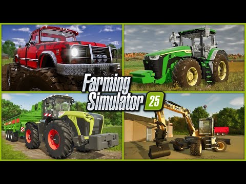 Farm Sim News - International 200, JCB Hydradig, Frankenmuth Update, & More | Farming Simulator 25