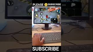 Mastering Free Fire Pc 🏓🖥️ Handcam Game Play Garena Free Fire #shorts