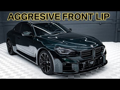 BMW G87 M2 AGGRESSIVE FRONT LIP! | How to Install