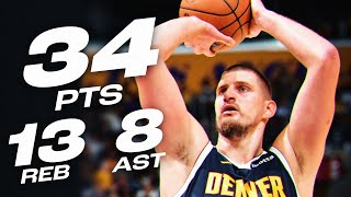 Nikola Jokić's IMPRESSIVE Double-Double Performance in LA! 🔥| November 23, 2024