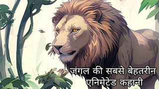 जंगल की सबसे बेहतरीन एनिमेटेड कहानी | 3D और एनीमे सीन #hindikahani  #junglestory  #animalstories