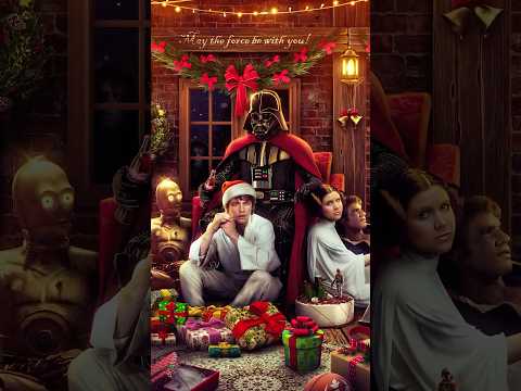 Christmas is now a thing in Star Wars. #star wars #photoshop #christmas