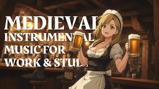 ENCHANTING MEDIEVAL MUSIC INSTRUMENTAL: FANTASY TUNES FOR MOTIVATION, FOCUS, AND STUDY 🌟🎻🍺