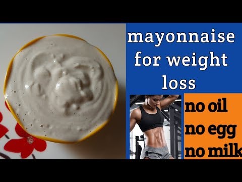 Mayonnaise for Weight Loss | Eggless Oilless Mayonnaise | Veg Mayonnaise | Cashew Mayonnaise Recipe