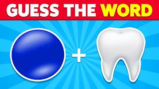 Guess the WORD by Emojis? 🤔 Emoji Quiz Challenge (100 Words)