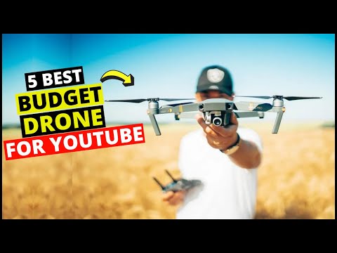 Top 5 Budget Drone for Making YouTube Videos & Vlogging in 2024 | Cheap Drones for Video Shooting!