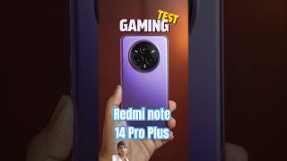 Redmi note 14 pro plus gaming test #shorts #tech #unboxing #redminote14proplus #gamingphone #amoled