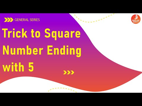 Trick to Square Number Ending With 5 || #shorts || Vedantu Knowledge Nuggets