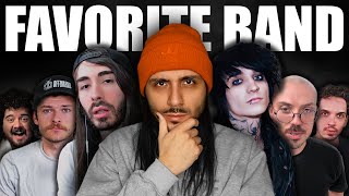 I Asked 100 Creators Their FAVORITE BAND