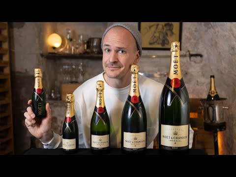 Does SIZE Matter? Blind Tasting Champagne from Mini to Double-Magnum Bottle.