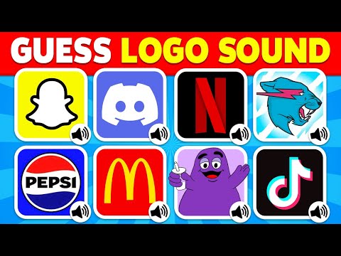 Guess the Logo by its Sound 🔥🔊 Netflix, McDonald's, Tiktok, Squid Game, Mario | Logo Quiz 2025