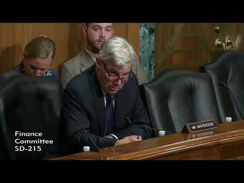 Sen. Whitehouse Bashes the GOP's Criminalization of Women's Health Care in a Finance Hearing