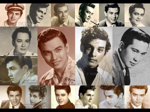 Philippine Cinema Leading Men (from 1950s to 1960s)