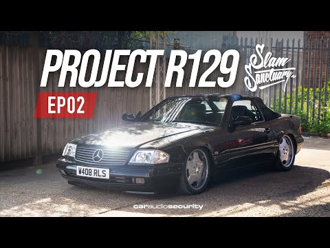 Project R129 Gets Slammed! Episode 2 | Car Audio & Security