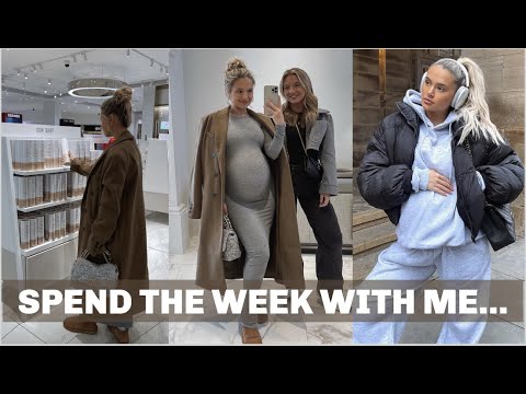 SPEND THE WEEK WITH ME WHILST FULL TERM PREGNANT!!! & CUTE SISTER DATES | MOLLYMAE