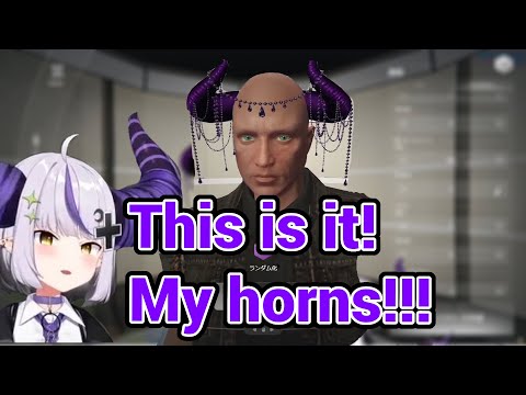 Laplus Finally Got Her Horns but HoloGra Become Real and It's so Funny in VCR GTA!!!!!