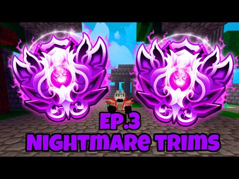 Road To NIGHTMARE Armor Trims Ep.3 (Roblox Bedwars)