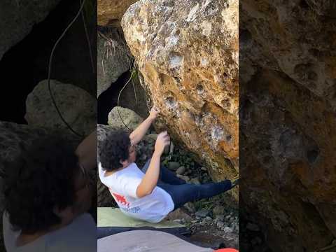 Falling on your first move #Bouldering