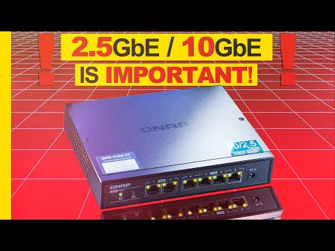 This Is WHY 2.5/10GbE SWITCHES Are AMAZING! — QNAP QSW-2104-2T