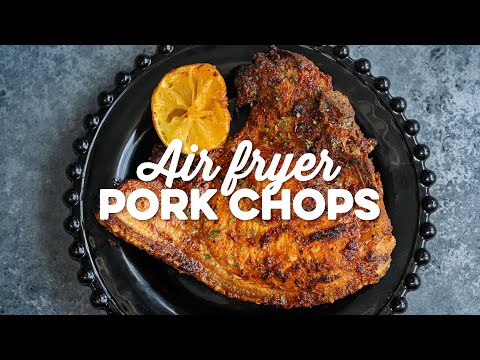 Best Air Fryer Pork Chops (Tender & Juicy) | Supergolden Bakes