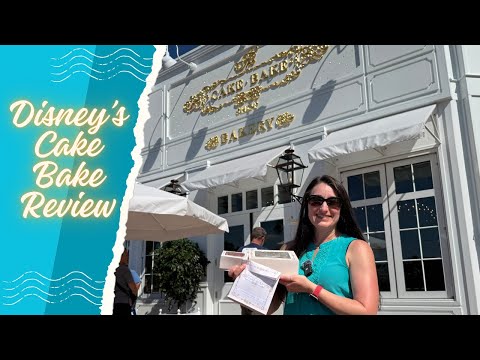 Disney's New Cake Bake Shop Review from Boardwalk Resort | $25 Slice of Chocolate Cake | Worth It?